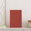 vidaXL Paper Bags 50 pcs with Handles Red 21x11x31 cm