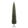 vidaXL Artificial Christmas Tree with 300 LEDs with Stand Green 300 cm