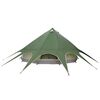 vidaXL Teepee Tent with Roof Green and Grey 600 x 600 x 347 cm