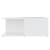 vidaXL Coffee Table White 80x80x31 cm Engineered Wood