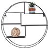 House Nordic Shelf Sophie Steel Black