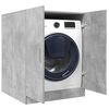 vidaXL Washing Machine Cabinet Concrete Grey 71x71.5x91.5 cm