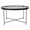 House Nordic Coffee Table Scarlett 70x40 cm Round Black