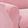 vidaXL Armchair Pink 76 x 94 x 102 cm Velvet