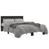 vidaXL Bed Frame without Mattress Black 120x200 cm