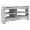 vidaXL Corner TV Cabinet 102 x 40.5 x 45 cm Concrete Grey