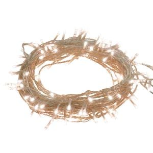 vidaXL Led String | Warm white | PVC | 15 metres | LED String Lights | Modern