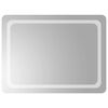 vidaXL LED Bathroom Mirror 80x60 cm