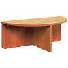 vidaXL Coffee Table 2 pcs Wax Brown Solid pine wood