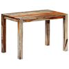 vidaXL Dining Table Grey 118x60x76 cm Solid Acacia Wood