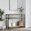 vidaXL Console Table Sonoma Oak 100x29x75 cm Engineered Wood