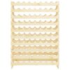 vidaXL Wine Rack 83x29x112 cm Solid Wood Pine