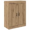 vidaXL Highboard with Drawer 2 pcs Artisan Oak Engineered Wood