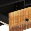 vidaXL TV Cabinet 100x33x46 cm Solid Wood Mango and Engineered Wood