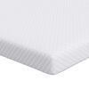 vidaXL Mattress Topper White 140 x 200 x 7 cm Jaquard Fabric