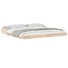 vidaXL Bed Frame Brown 200 x 210 cm Solid Pine Wood