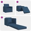 vidaXL Sofa Bed Blue 74 x 77 x 81 cm Fabric