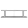 vidaXL Wall Shelves 2 pcs Concrete Grey 75x18x20 cm Engineered Wood