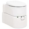 vidaXL Integrated Camping Toilet White 24+17 L HDPE&Steel
