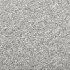 vidaXL Carpet Floor Tiles 20 pcs 5 m² 50x50 cm Light Grey