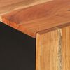 vidaXL Sideboard with 2 Doors 90x33x75 cm Solid Wood Acacia