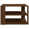 vidaXL Coffee Table Brown Oak 60x60x40 cm Engineered Wood