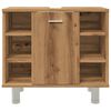 vidaXL Bathroom Cabinet Artisan Oak 60x32x53.5 cm Engineered Wood