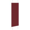 vidaXL Pleated Blind Bordeaux Red 50x100 cm Fabric Width 49.4 cm Polyester