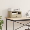 vidaXL Printer Stand Sonoma Oak 40x32x22,5 cm Engineered Wood
