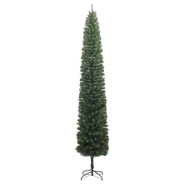 vidaXL Artificial Christmas Tree with 300 LEDs with Stand Green 270 cm