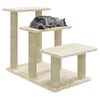vidaXL Cat Tree with Sisal Scratching Posts Cream 50.5 cm