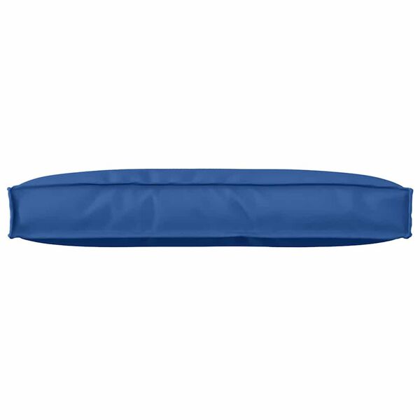 vidaXL Pallet Cushion for Backrest Royal blue 80 x 40 x 12 cm