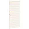 vidaXL Zebra Blind Marble Beige 100x200 cm Fabric Width 95.9 cm Polyester