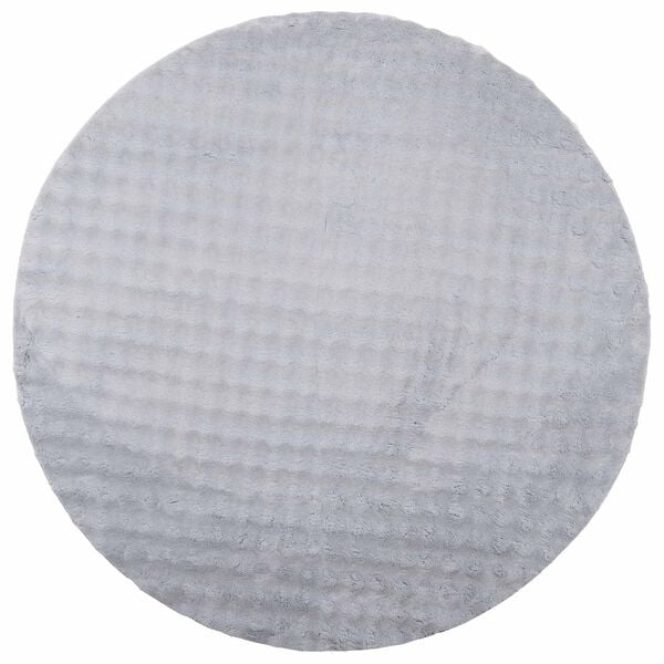 vidaXL Area Rugs Round Grey &Oslash; 160 CM