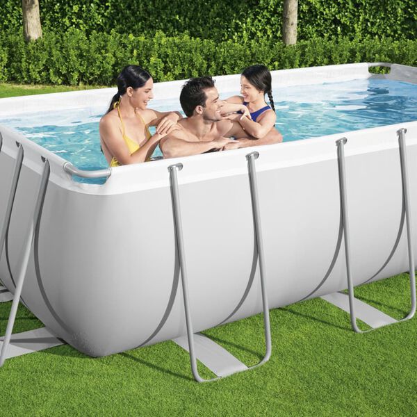 Bestway Power Steel Swimming Pool Set Rectangular 404x201x100 cm
