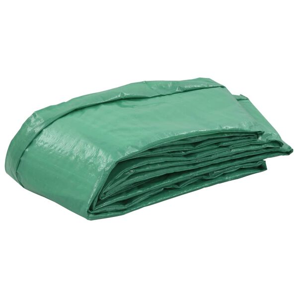 vidaXL Safety Pad PE Green for 14 Feet/4.26 m Round Trampoline