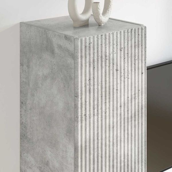 vidaXL TV Wall Cabinet 2 pcs Concerte 30 x 31 x 100 cm Engineered Wood