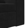 vidaXL Folding Sofa Bed Black 98 x 71 x 83 cm Velvet