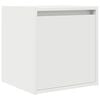 vidaXL Wall-Mounted Bedside Cabinet White 38x34x40 cm