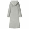 vidaXL Blanket Hoodie Grey M Flannel
