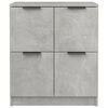 vidaXL Sideboard Concrete Grey 60x30x70 cm Engineered Wood