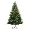 vidaXL Artificial Hinged Christmas Tree with Stand 180 cm