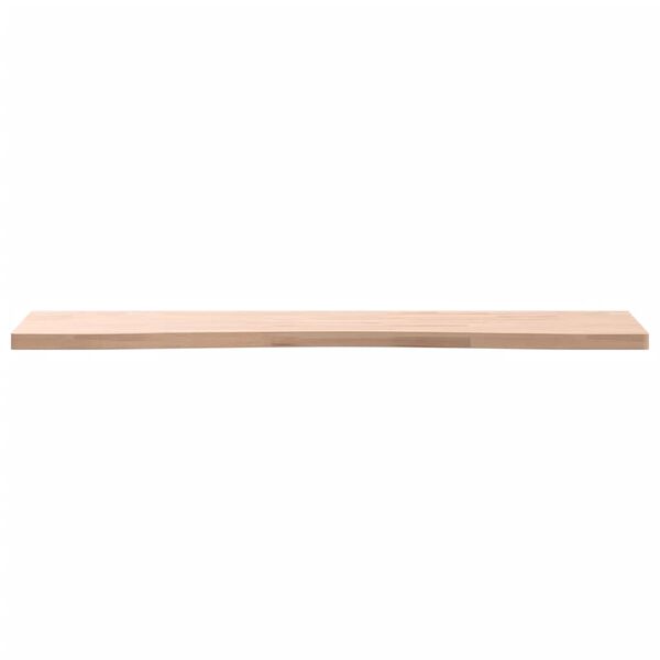 vidaXL Desk Top 100x(45-50)x2.5 cm Solid Wood Beech