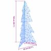 vidaXL Christmas Tree with 160 LEDs Blue 150 cm Acrylic