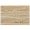 vidaXL Bathroom Wall Cabinet Sonoma Oak 60x25x40 cm Engineered Wood