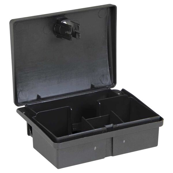 vidaXL Mouse Traps 5 pcs Black 13x10x4 cm