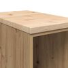 vidaXL Garage Storage Cabinet Artisan Oak 30x51x85 cm Solid Wood Pine