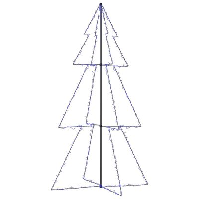 vidaXL Christmas Cone Tree 300 LEDs Indoor and Outdoor 120x220 cm
