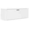 vidaXL Wall Shoe Cabinet White 100x35x38 cm Engineered Wood