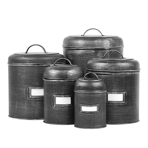 LABEL51 Canister 10x10x15 cm S Antique Black